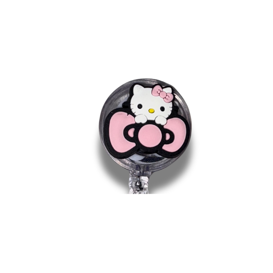 Bow Hello Kitty Badge Reel