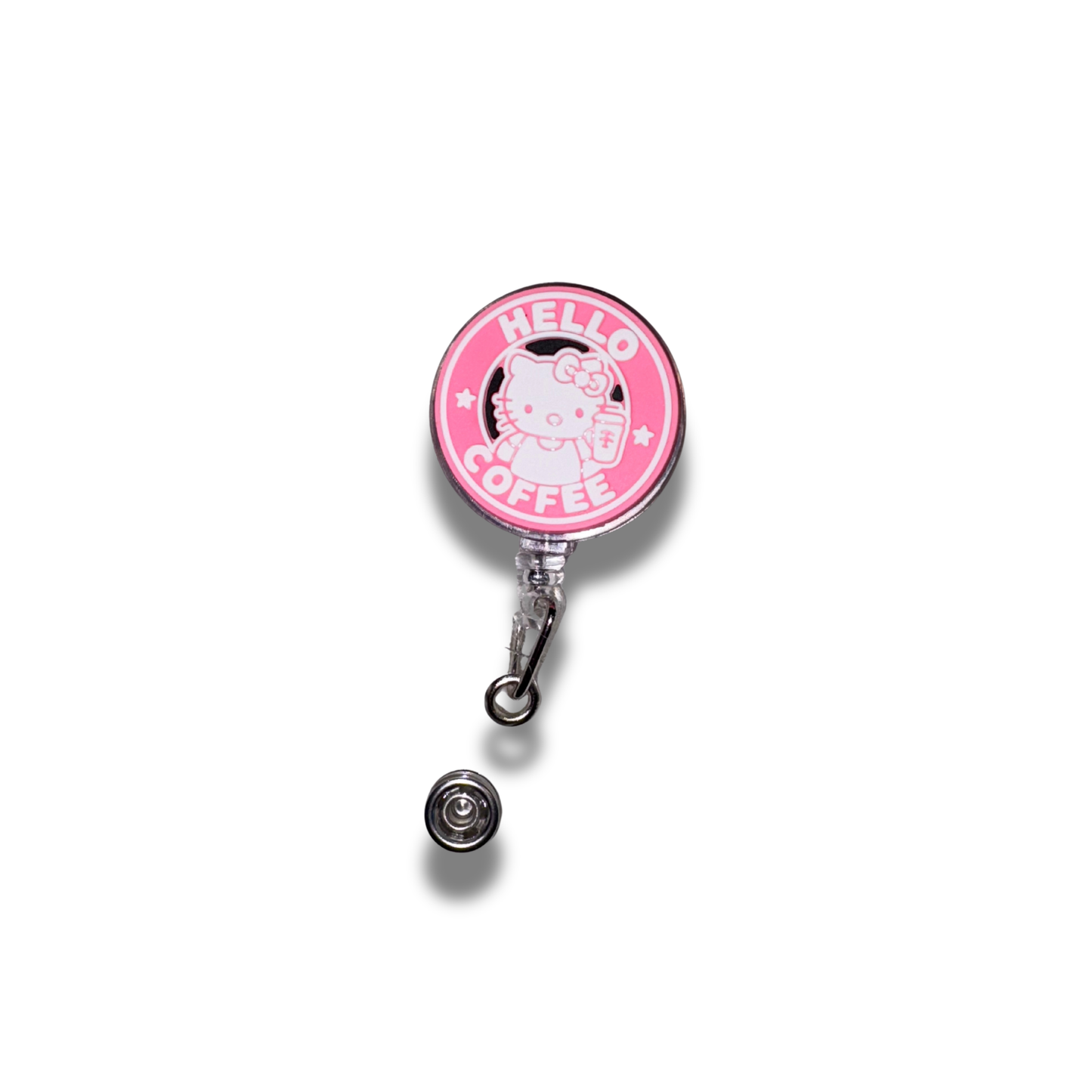 Hello Coffee Badge Reel