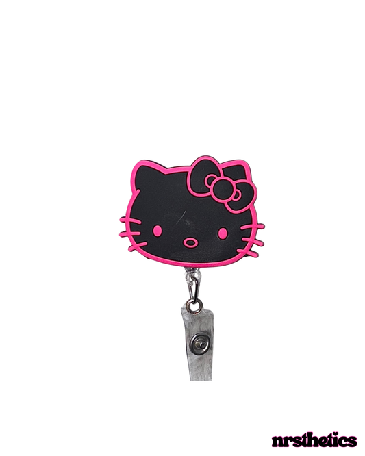 Pink HK Badge Reel