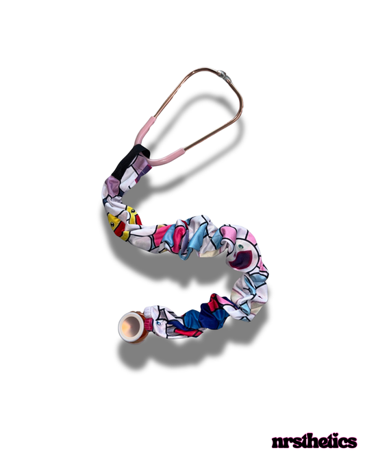 Murakami Flower Stethoscope Cover